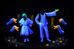 HILT black light theatre 2026 czech folk